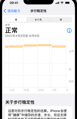 阿克塞iPhone手机维修如何在iPhone开启'步行稳定性通知'