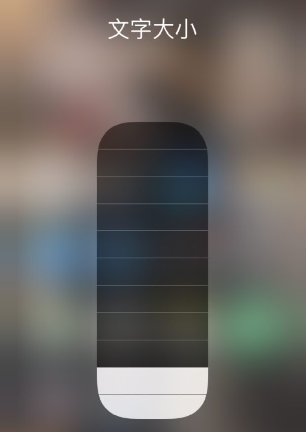 阿克塞苹果手机维修分享小技巧：在 iPhone 控制中心快速调节字体大小 
